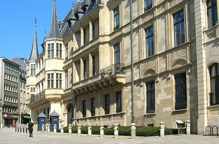 El Gran Palacio Ducal de Luxemburgo