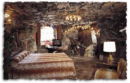 Suite Caveman en el Madonna Inn