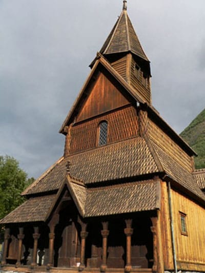 Iglesia de Urnes en Noruega