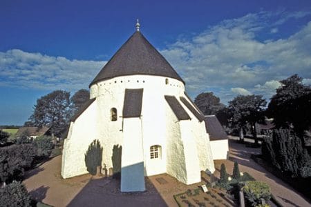 Las Iglesias Redondas de Bornholm, en Dinamarca