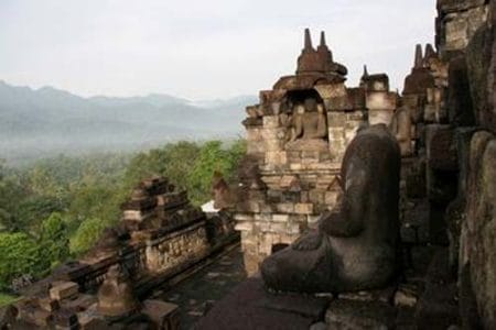 Borobudur, templo budista con la forma del mandala