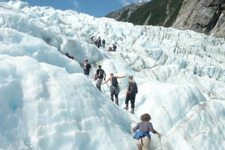 Franz Josef, un glaciar imponente en Nueva Zelanda
