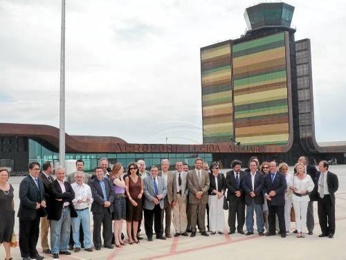 El aeropuerto de Lleida Alguaire, inaugurado