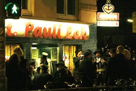 St. Pauli, vida nocturna en Hamburgo
