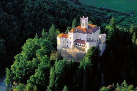 El Castillo Trakoscan, en el norte de Croacia