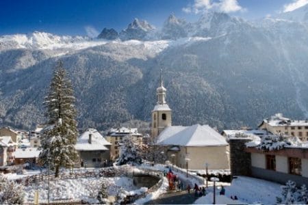 Navidades románticas en los Alpes franceses