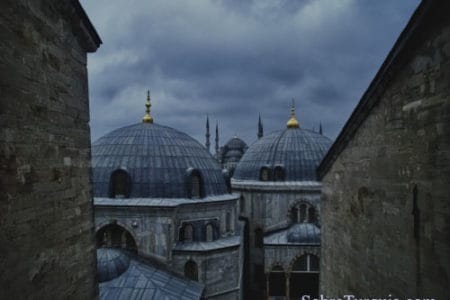 Volando sobre las cúpulas de Estambul