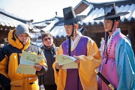 Corea, visita a un set de filmación de un clásico k-dorama
