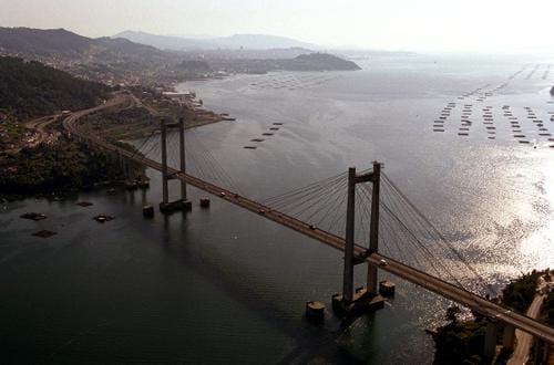 Puente Rande en Vigo