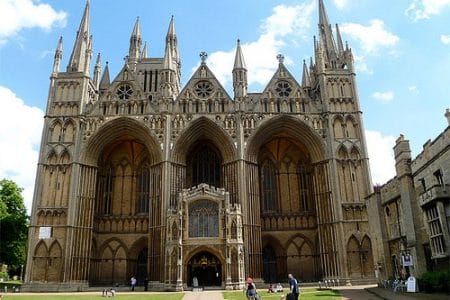 La Catedral de Peterborough, paseo desde Londres