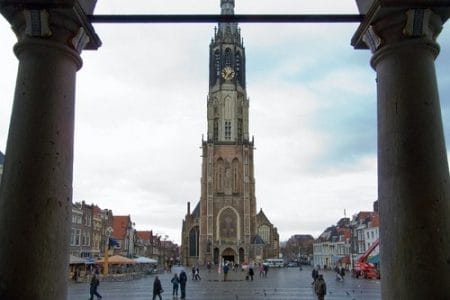 Guía de iglesias en Delft