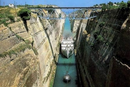 El Canal de Corinto, curiosidades de Grecia