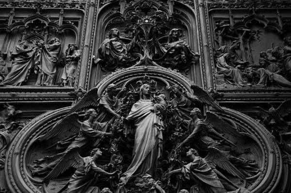 Duomo de Milán - detalle arquitectura
