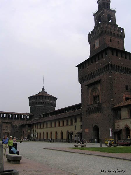Visita al castillo Sforzesco en Milán