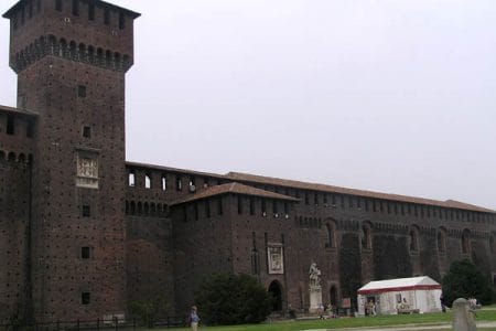 Visita al Castillo Sforzesco, en Milán