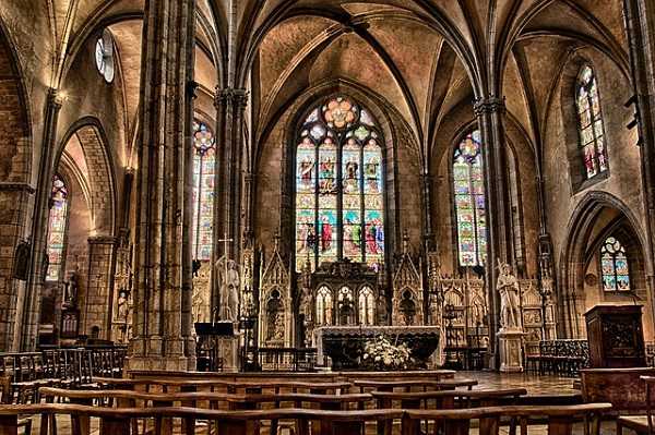 Interior de la Catedral de Limoges