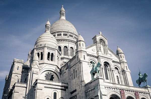 Detalle del Sacre Coeur de París