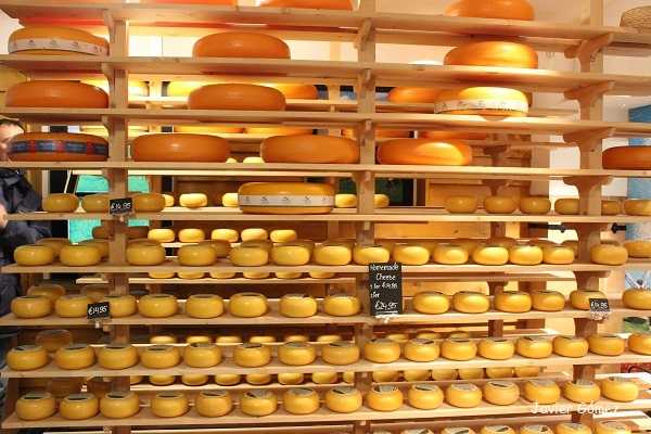 Fábrica de quesos en Volendam