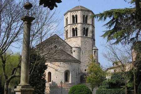 El Monasterio de Sant Pere de Galligants en Girona